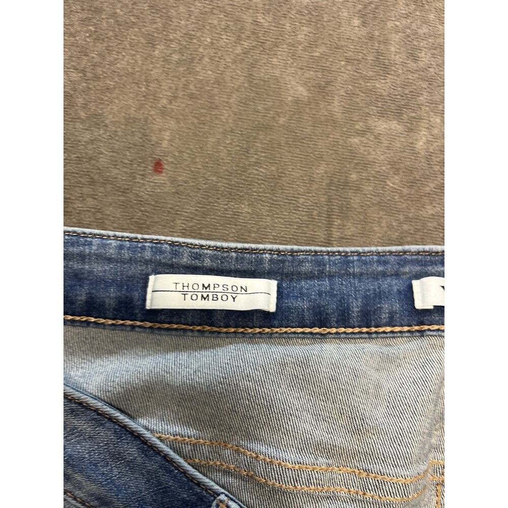 Vigoss THOMPSON TOMBOY Size 20 High Rise Ankle Straight Jeans Denim Pants 38x28 - Picture 5 of 9
